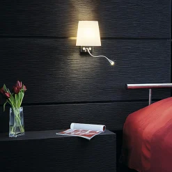 SLV Coupa seinävalaisin, jossa on LED-lukuvalo
