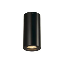 SLV Enola B kattovalaisin, musta, alumiini, korkeus 14 cm