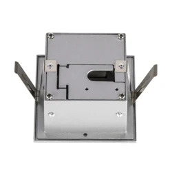 SLV Frame Curve LED uppoasennusvalaisin hopea