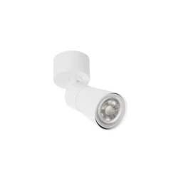 SLV kattovalaisin Puri 2.0 Cone, valkoinen, Ø 5 cm, metalli