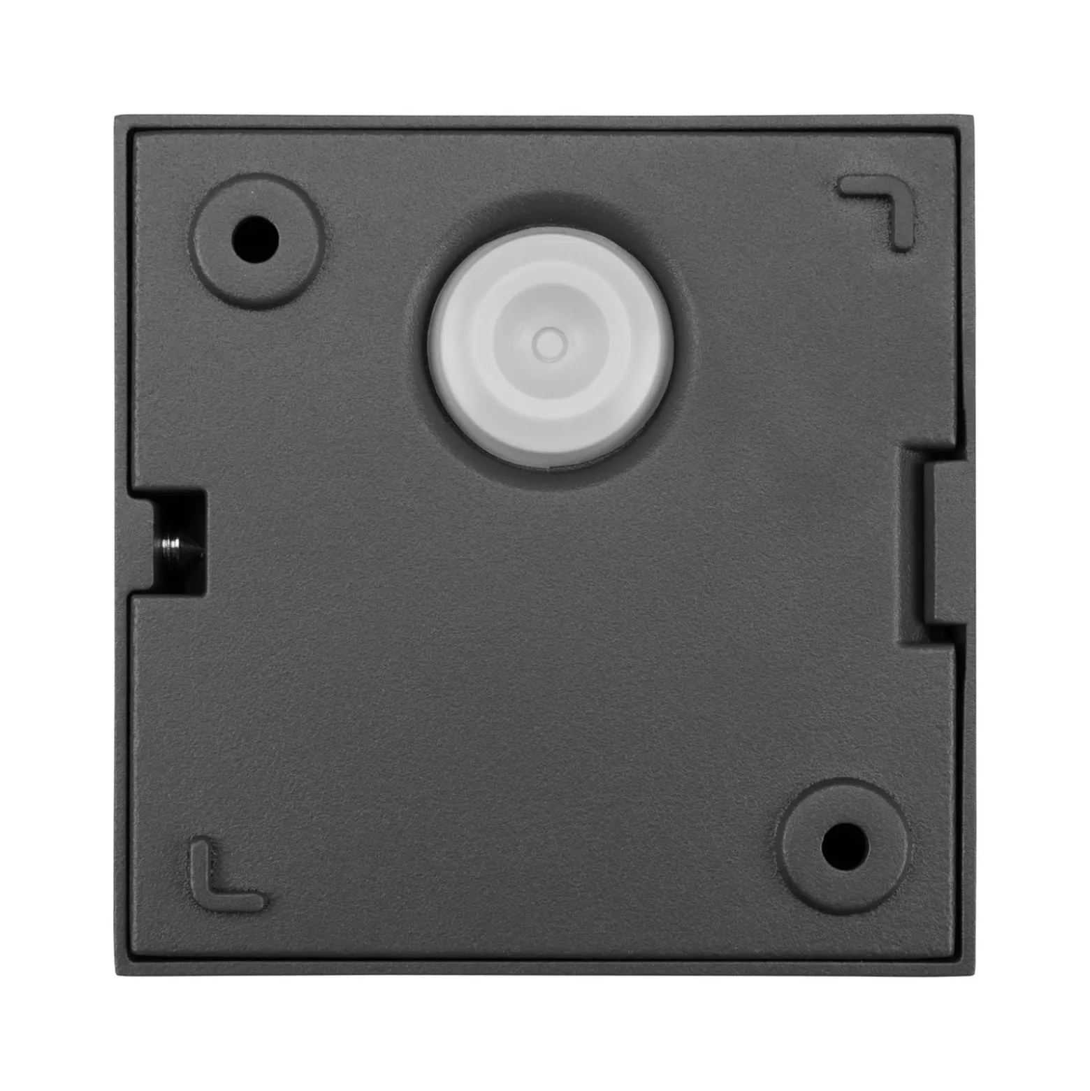 SLV LED-kattovalaisin S-Cube, antrasiitti, alumiini, pituus 9,5 cm