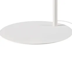 SLV LED lattiavalaisin One Bow FL, valkoinen, teräs, korkeus 232 cm, CCT