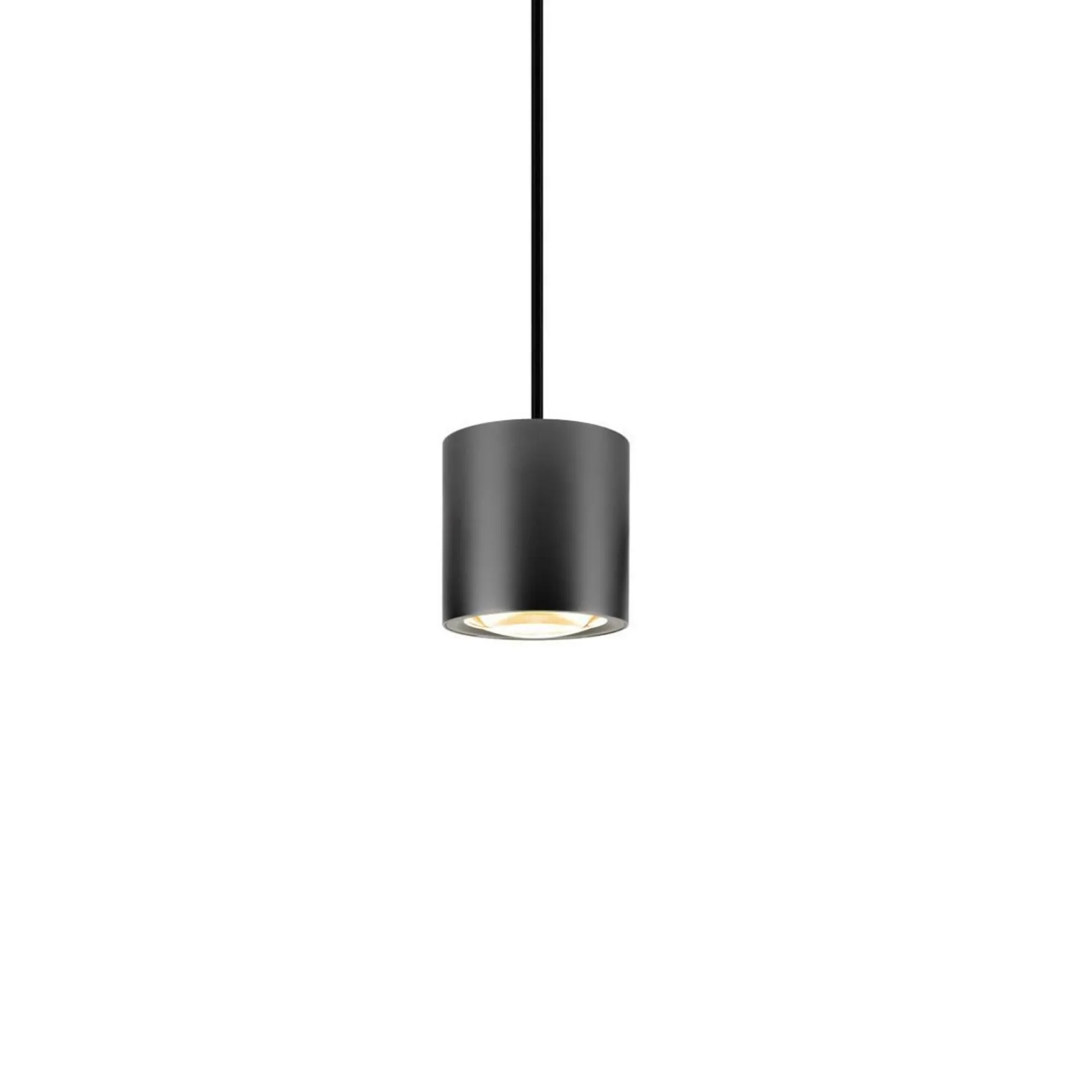 SLV LED-riippuvalaisin Oculus, pronssinvärinen, Ø 9 cm, himmennettävä lämpimään