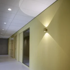 SLV LED-seinävalaisin Oculus, halkaisija 9 cm, himmennettävä lämpimään valoon,