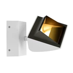SLV Merado Flood LED-seinävalo 3000K valkoinen