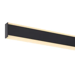 SLV One Lineaarinen LED-riippuvalaisin, 104 cm, musta