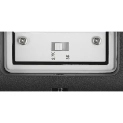 SLV Oval ulkoseinälamppu ylös/alas CCT 13,5 cm musta