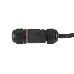 SLV-pylväsvalaisin Photoni 75, musta, alumiini, korkeus 75 cm