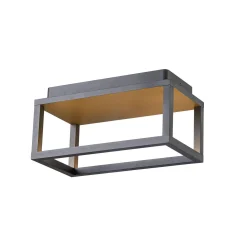 SLV Quadrulo LED epäsuora ulkoseinävalaisin antrasiitti