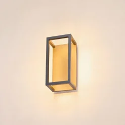 SLV Quadrulo LED epäsuora ulkoseinävalaisin antrasiitti