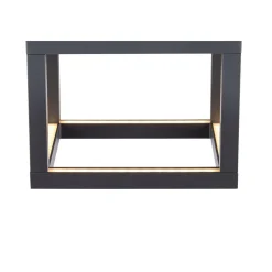SLV Quadrulo LED ulkokattovalaisin indir. antrasiitti