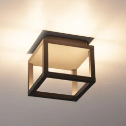 SLV Quadrulo LED ulkokattovalaisin indir. antrasiitti