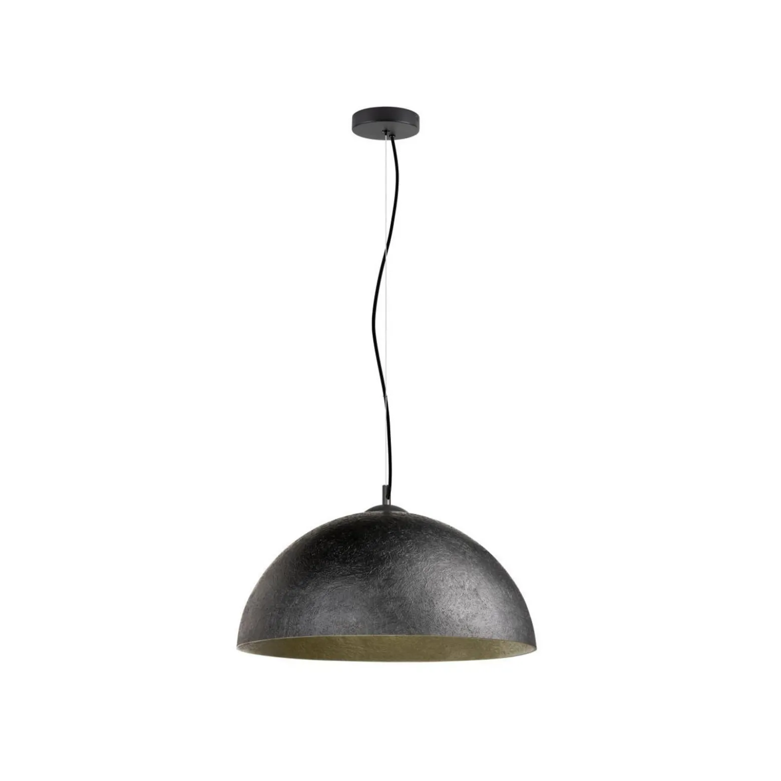 SLV riippuvalo Forchini, 50 cm musta/kulta muovi