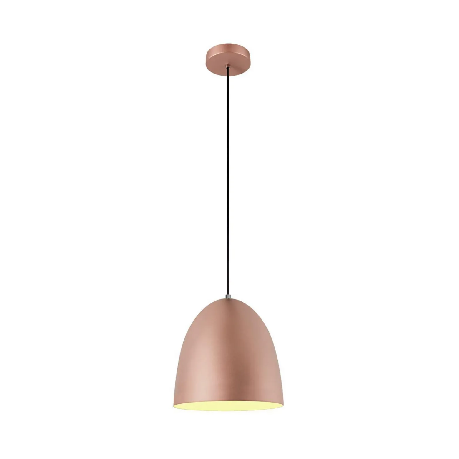 SLV riippuvalo Para Cone, Ø 30 cm kuparinen/valkoinen