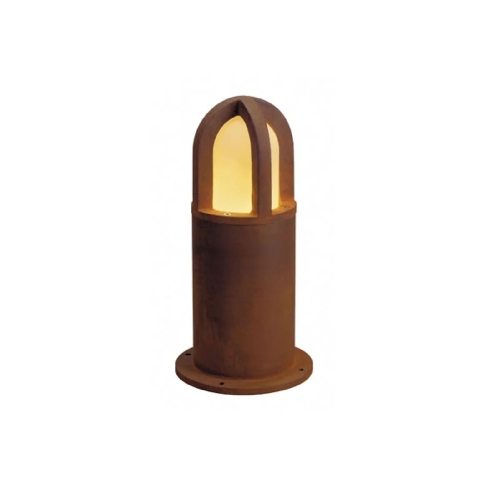 SLV Rusty Cone 40 ruosteenruskea sokkelivalaisin 40 cm