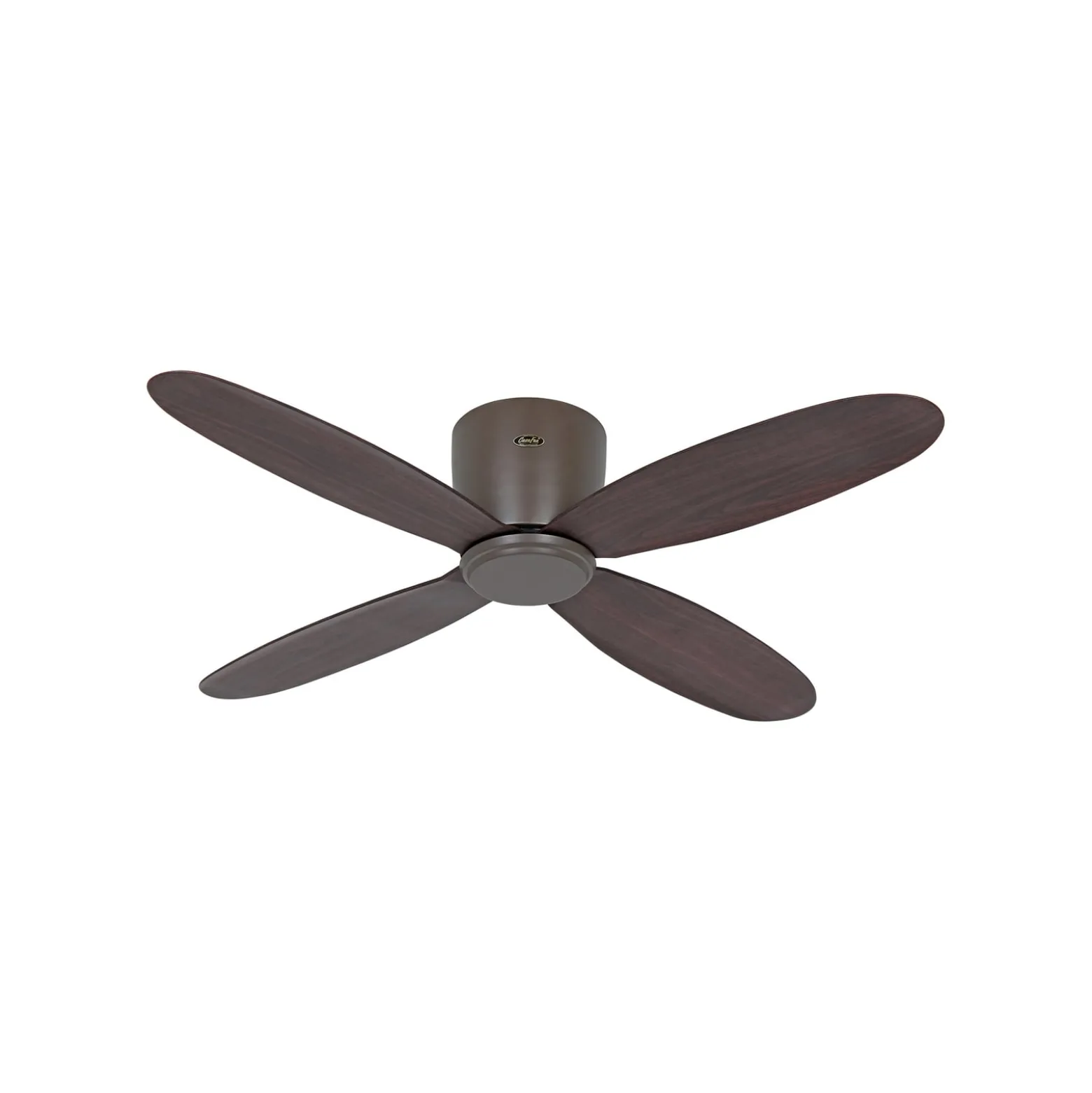 Smart kattotuuletin Eco Plano II, Ø 112 cm, pähkinä, DC