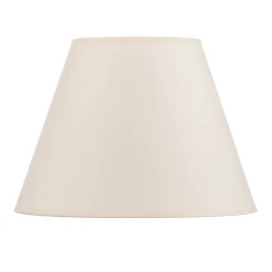 Sofia-lampunvarjostin, korkeus 21 cm, luonnonvalkoinen/valkoinen