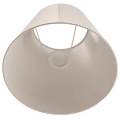 Sofia-lampunvarjostin, korkeus 21 cm, luonnonvalkoinen/valkoinen