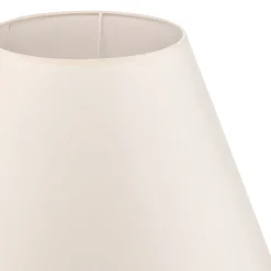 Sofia-lampunvarjostin, korkeus 31 cm, luonnonvalkoinen/valkoinen