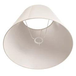 Sofia-lampunvarjostin, korkeus 31 cm, luonnonvalkoinen/valkoinen