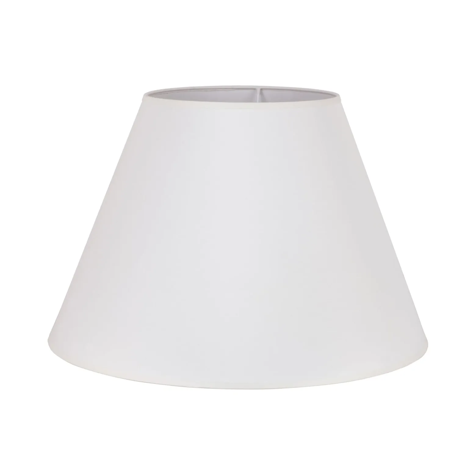 Sofia-lampunvarjostin, korkeus 31 cm, luonnonvalkoinen/valkoinen