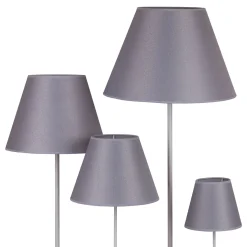 Sofia-lampunvarjostin, korkeus 31 cm, veroni harmaa