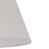 Sofia-varjostin, korkeus 21 cm, luonnonvalkoinen