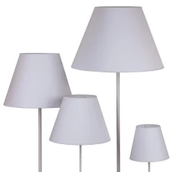 Sofia-varjostin, korkeus 25 cm, valkoinen