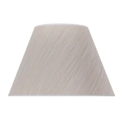 Sofia-varjostin, korkeus 31 cm, valkoinen/kultaiset nauhat