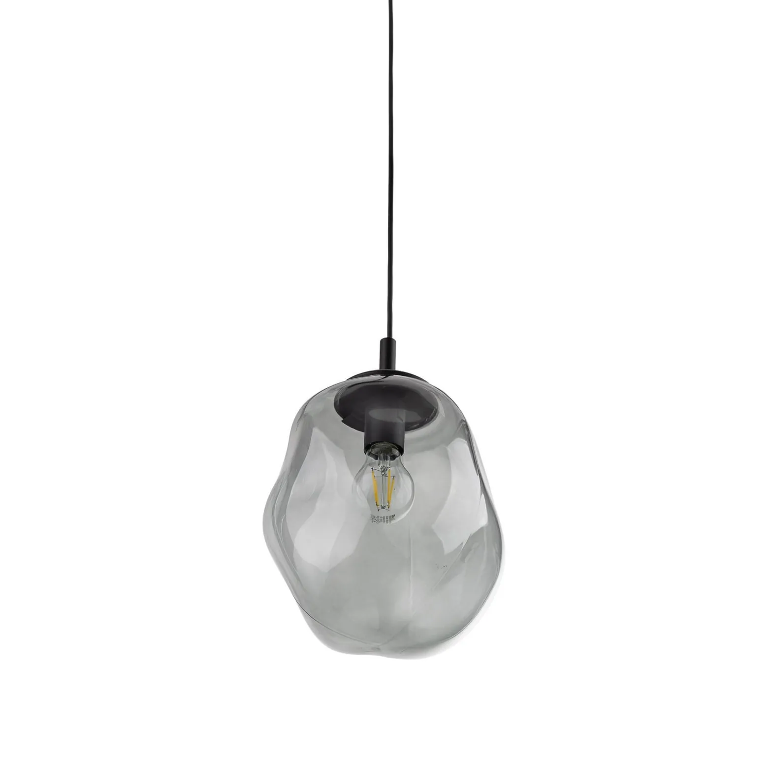 Sol Mini riippuvalaisin, lasi, Ø 25 cm, musta/grafiitinharmaa