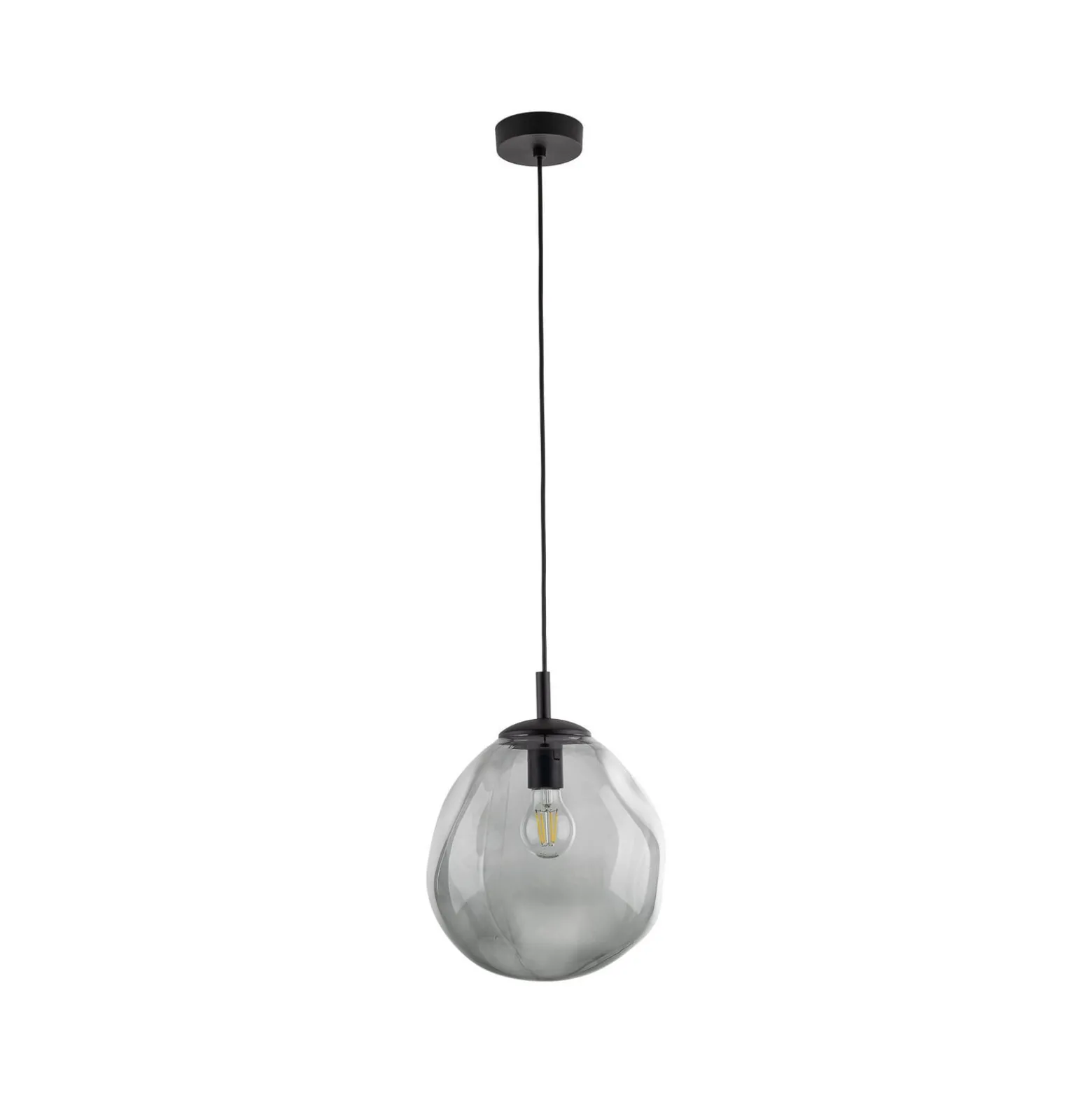 Sol Mini riippuvalaisin, lasi, Ø 25 cm, musta/grafiitinharmaa