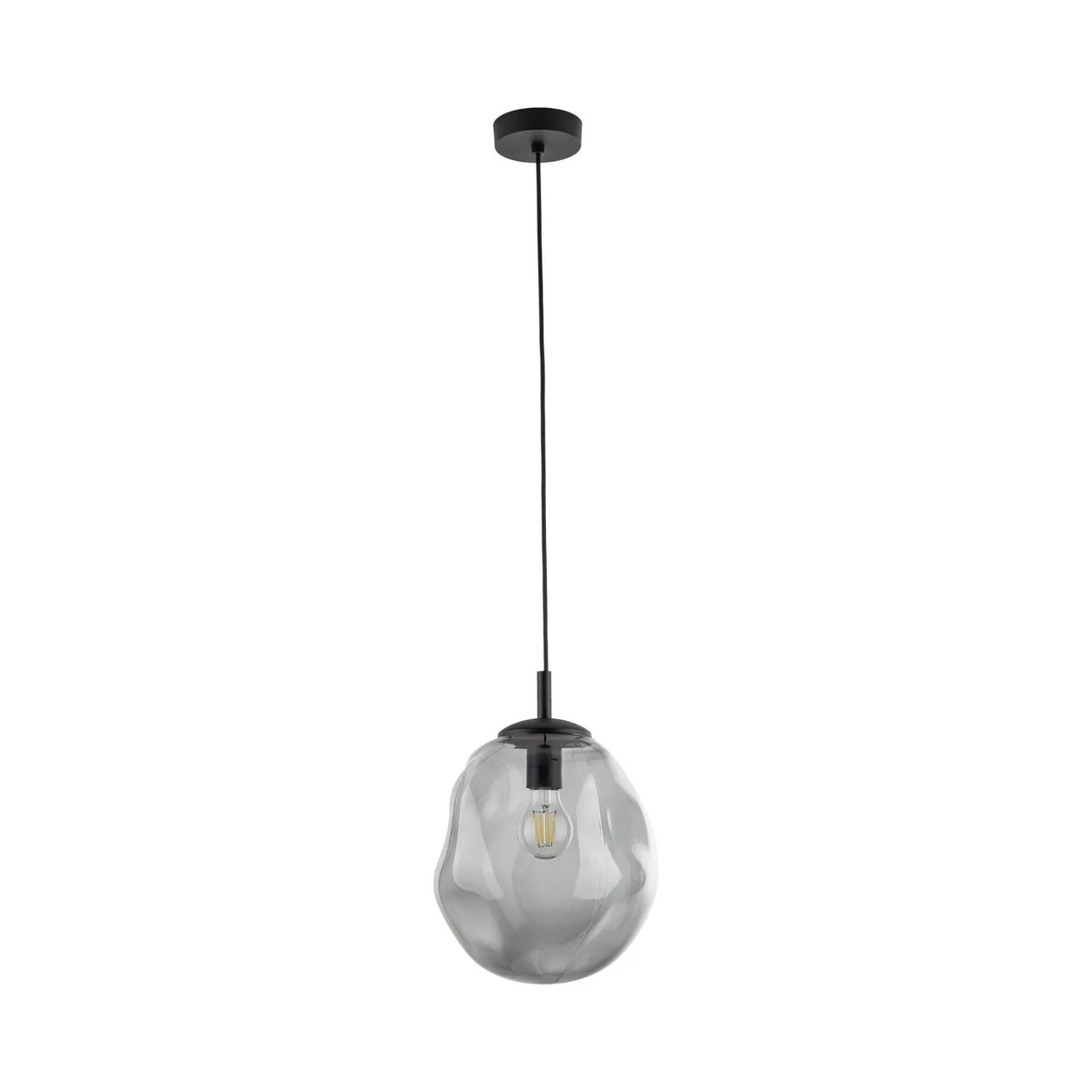 Sol Mini riippuvalaisin, lasi, Ø 25 cm, musta/grafiitinharmaa