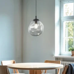 Sol Mini riippuvalaisin, lasi, Ø 25 cm, musta/grafiitinharmaa
