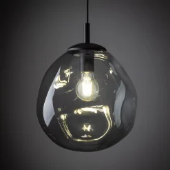 Sol Mini riippuvalaisin, lasi, Ø 25 cm, musta/grafiitinharmaa