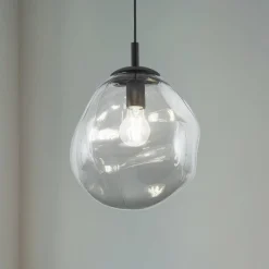 Sol Mini riippuvalaisin, lasi, Ø 25 cm, musta/grafiitinharmaa