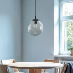 Sol Mini riippuvalaisin, lasi, Ø 25 cm, musta/grafiitinharmaa
