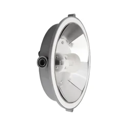 Sotano Retro kosteiden tilojen lamppu, harmaa, Ø 18 cm, muovi IP44