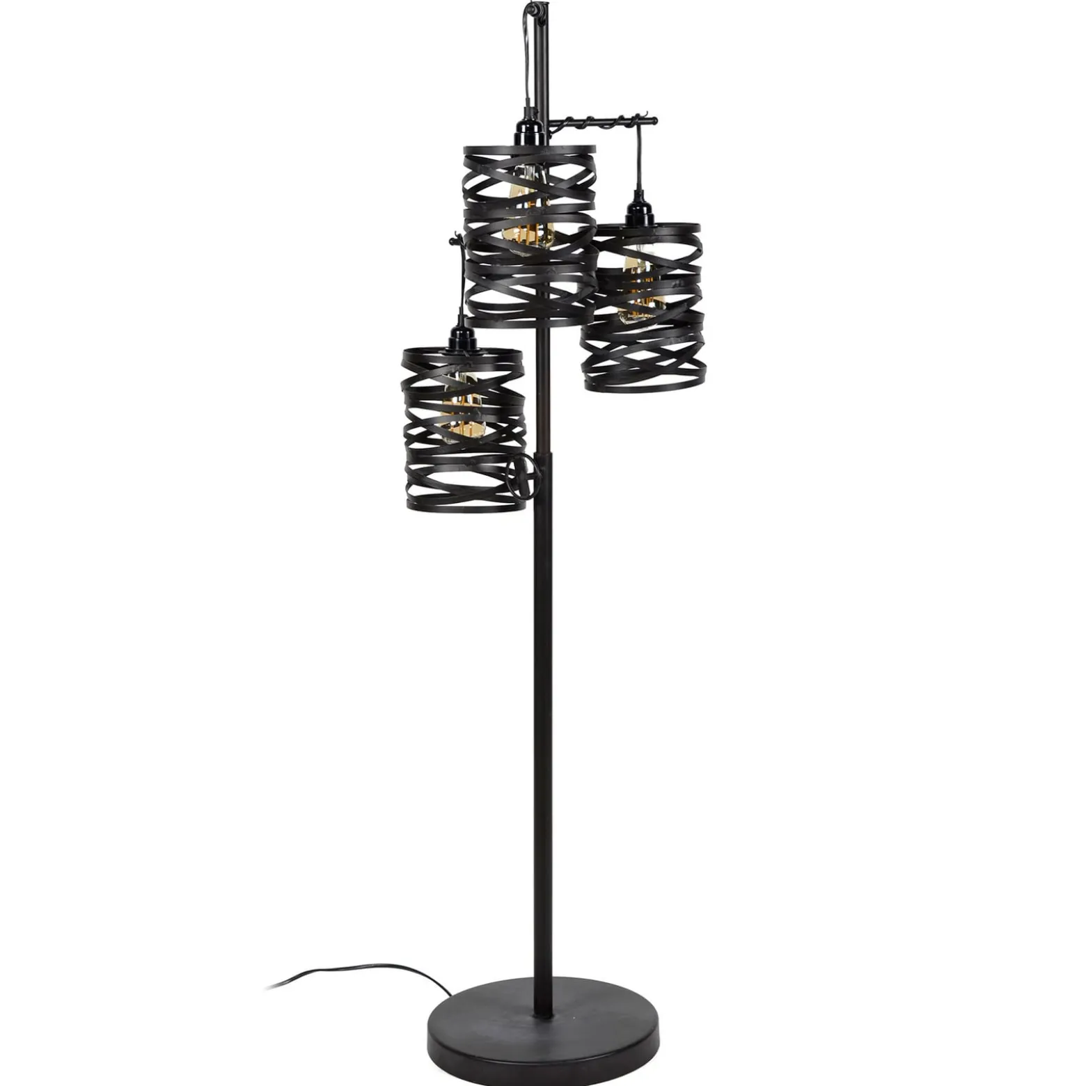 Spindlight lattiavalaisin, kolmilamppuinen, korkeus 150 cm