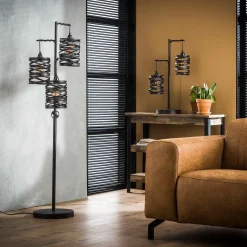 Spindlight lattiavalaisin, kolmilamppuinen, korkeus 150 cm