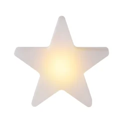 Star-LED-koristevalaisin, korkeus 39,5 cm, IP44, valkoinen, RGBW