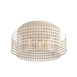 Stars of Light -kattovalaisin Oltamar, beige, Ø 48 cm, metalli