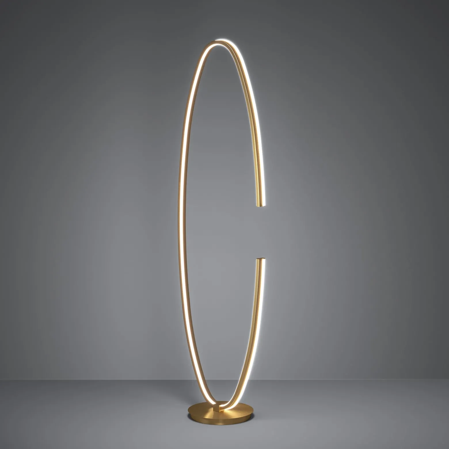 Stars of Light LED-lattiavalo Bogado, kulta, 143 cm, CCT-himmennettävä