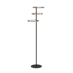 Stars of Light LED-lattiavalo Estrella, pronssi/musta, 160 cm