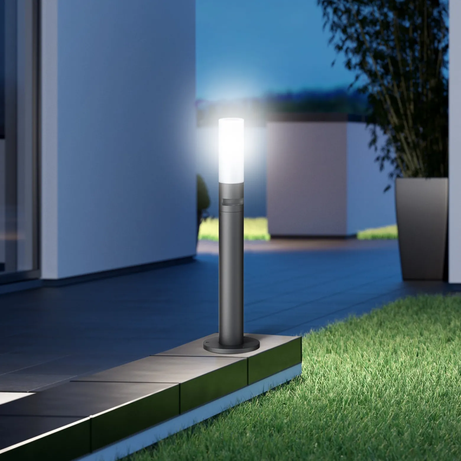 STEINEL LED-pylväsvalaisin GL 65 S liiketunnistimella