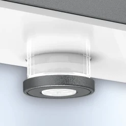 STEINEL LED-ulkoseinälamppu XSolar SOL-O S, anturi, antrasiitti