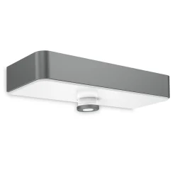 STEINEL LED-ulkoseinälamppu XSolar SOL-O S, anturi, antrasiitti