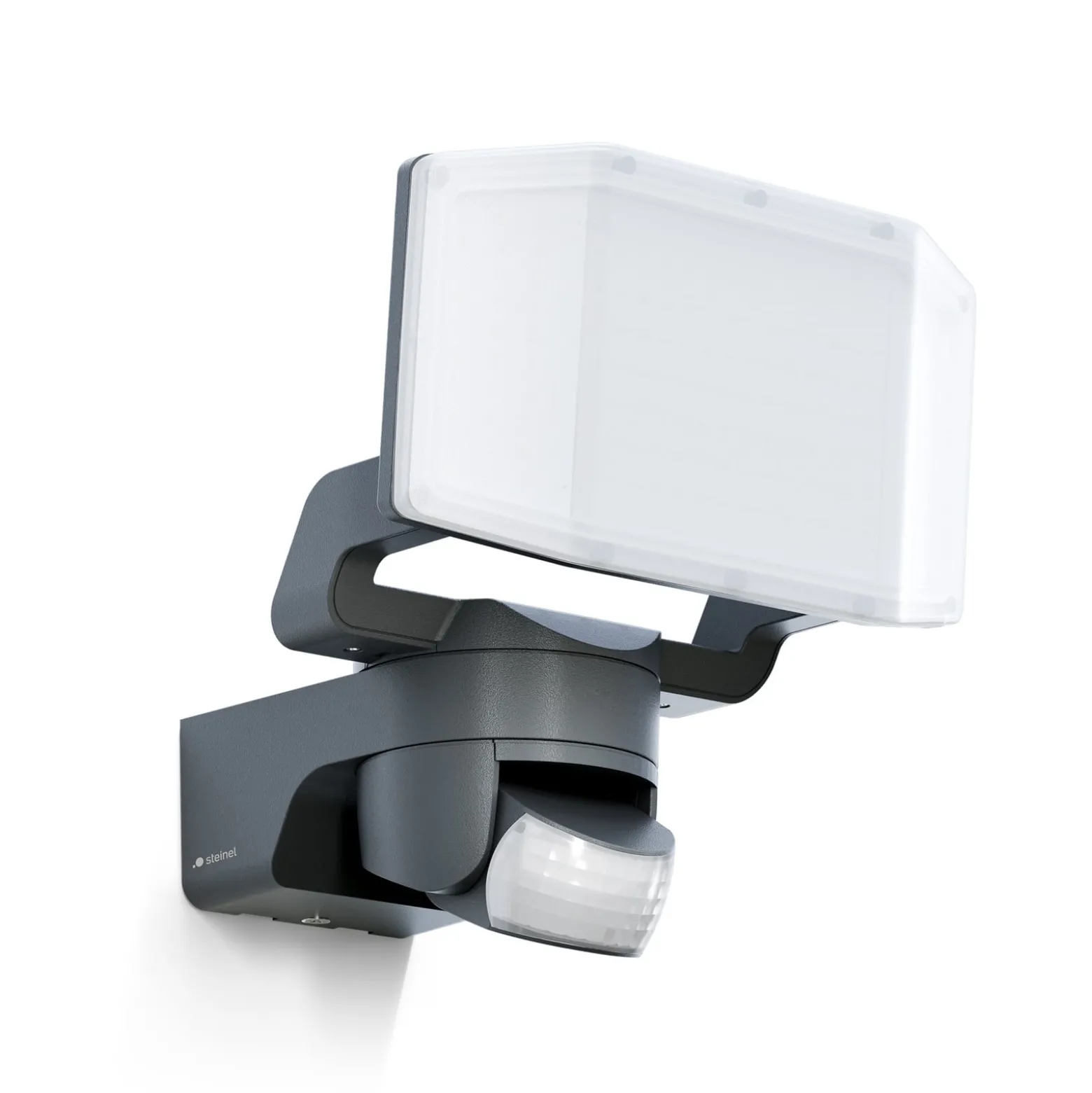 STEINEL LED-ulkoseinävalaisin XLED Protect S, antrasiittipunainen