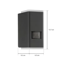 STEINEL L 930 S LED-ulkoseinävalaisin antrasiitti