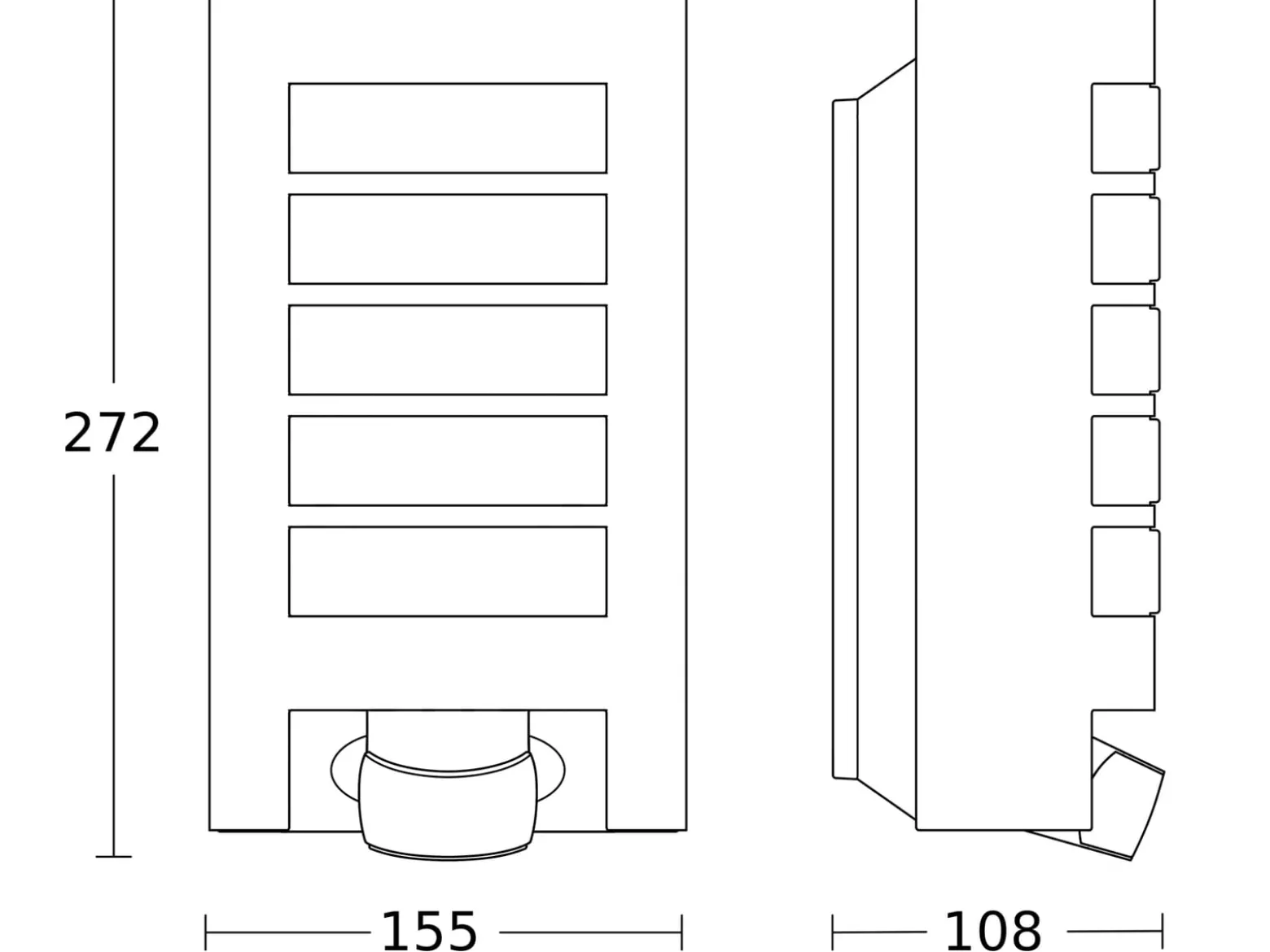 STEINEL L 12 S-ulkovalaisin tunnistin antrasiitti