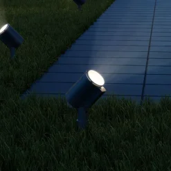 STEINEL maakiinnitteinen kohdevalaisin ulos SPOT GARDEN antrasiitti IP44